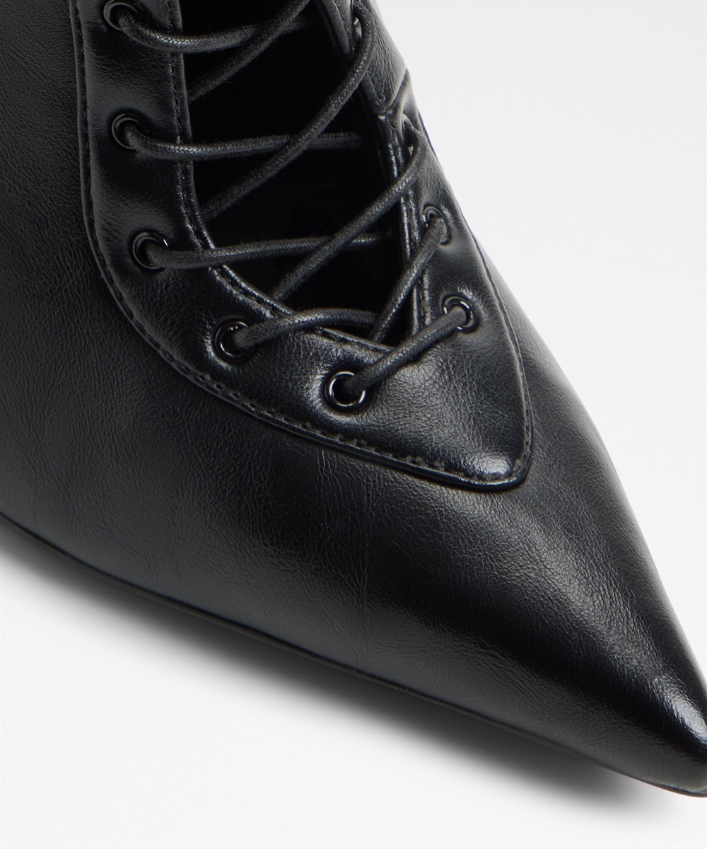 Botines básicos de mujer con punta afilada - Aldo - Negro Negro-3