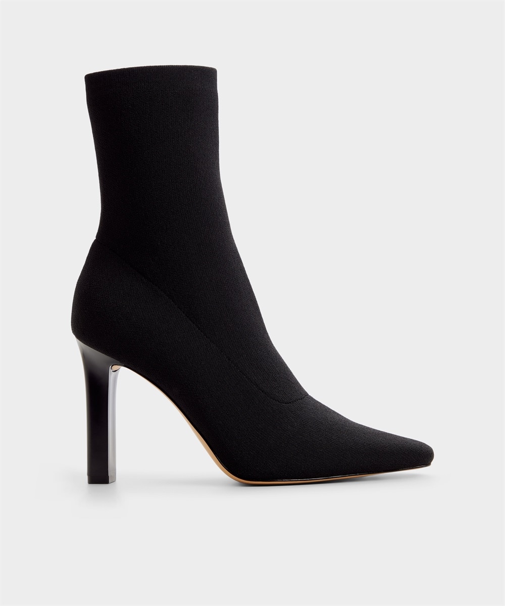 Botines básicos de mujer con punta redonda - Aldo - Negro Negro-1