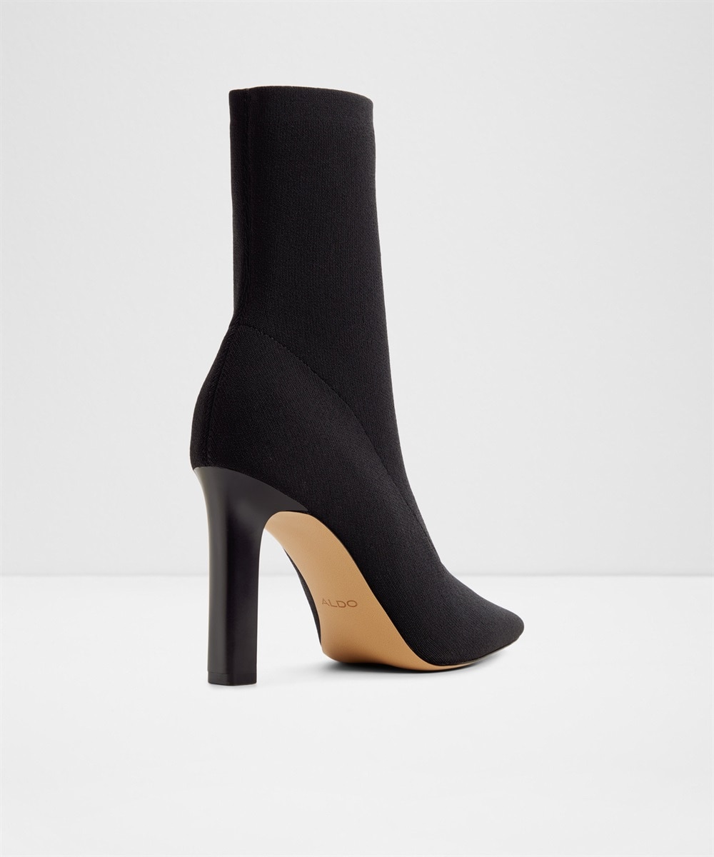 Botines básicos de mujer con punta redonda - Aldo - Negro Negro-2