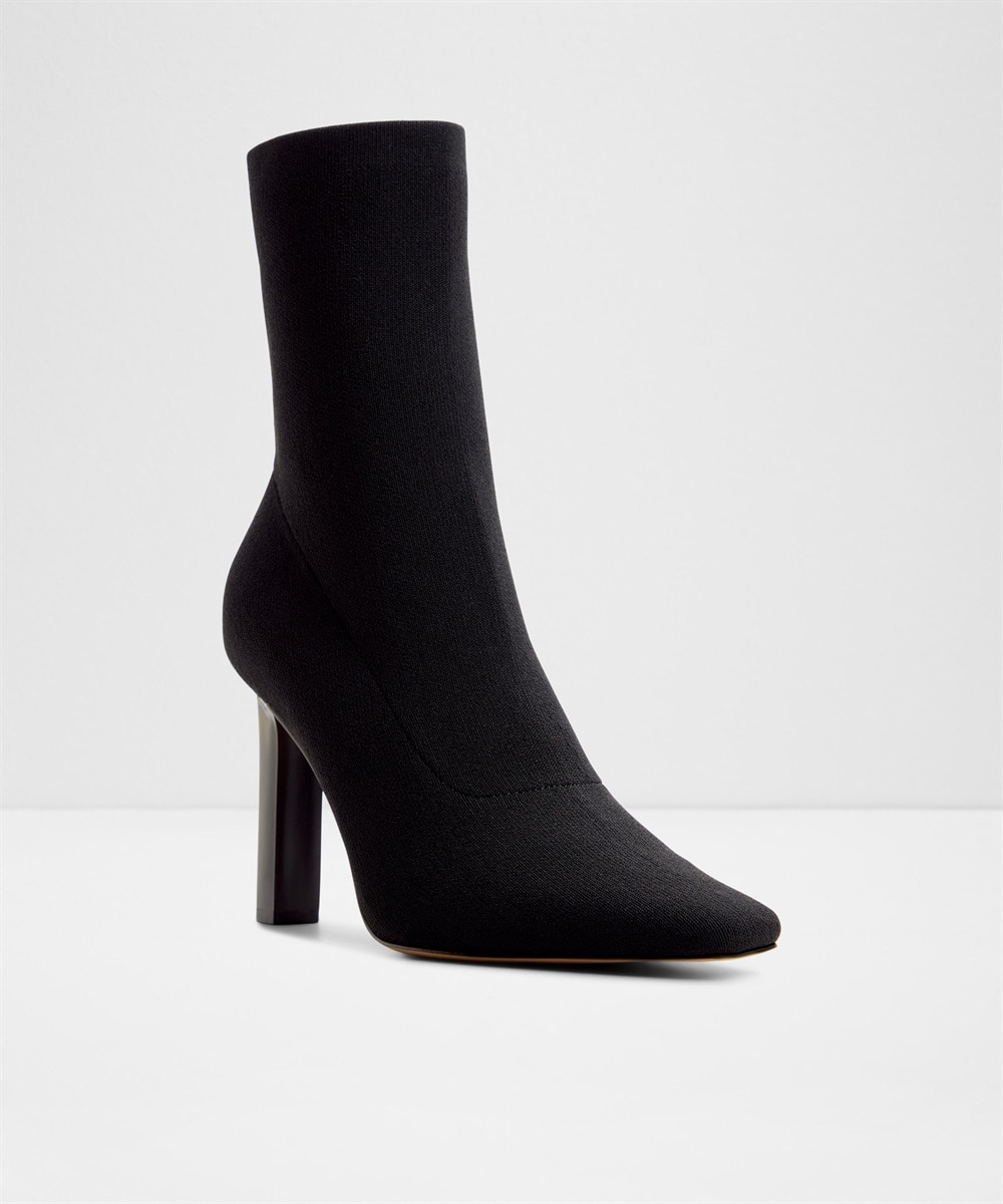 Botines básicos de mujer con punta redonda - Aldo - Negro Negro-3