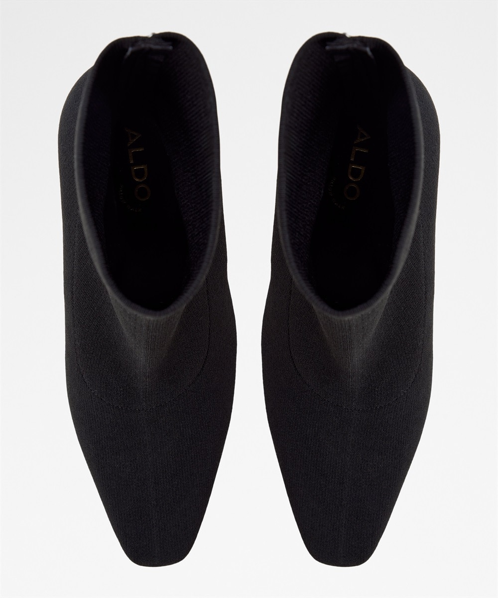 Botines básicos de mujer con punta redonda - Aldo - Negro Negro-6