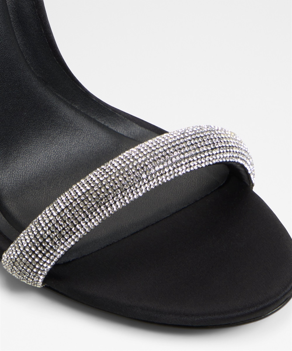 Sandalias de tacón de mujer con punta redonda - Aldo - Negro Negro-6