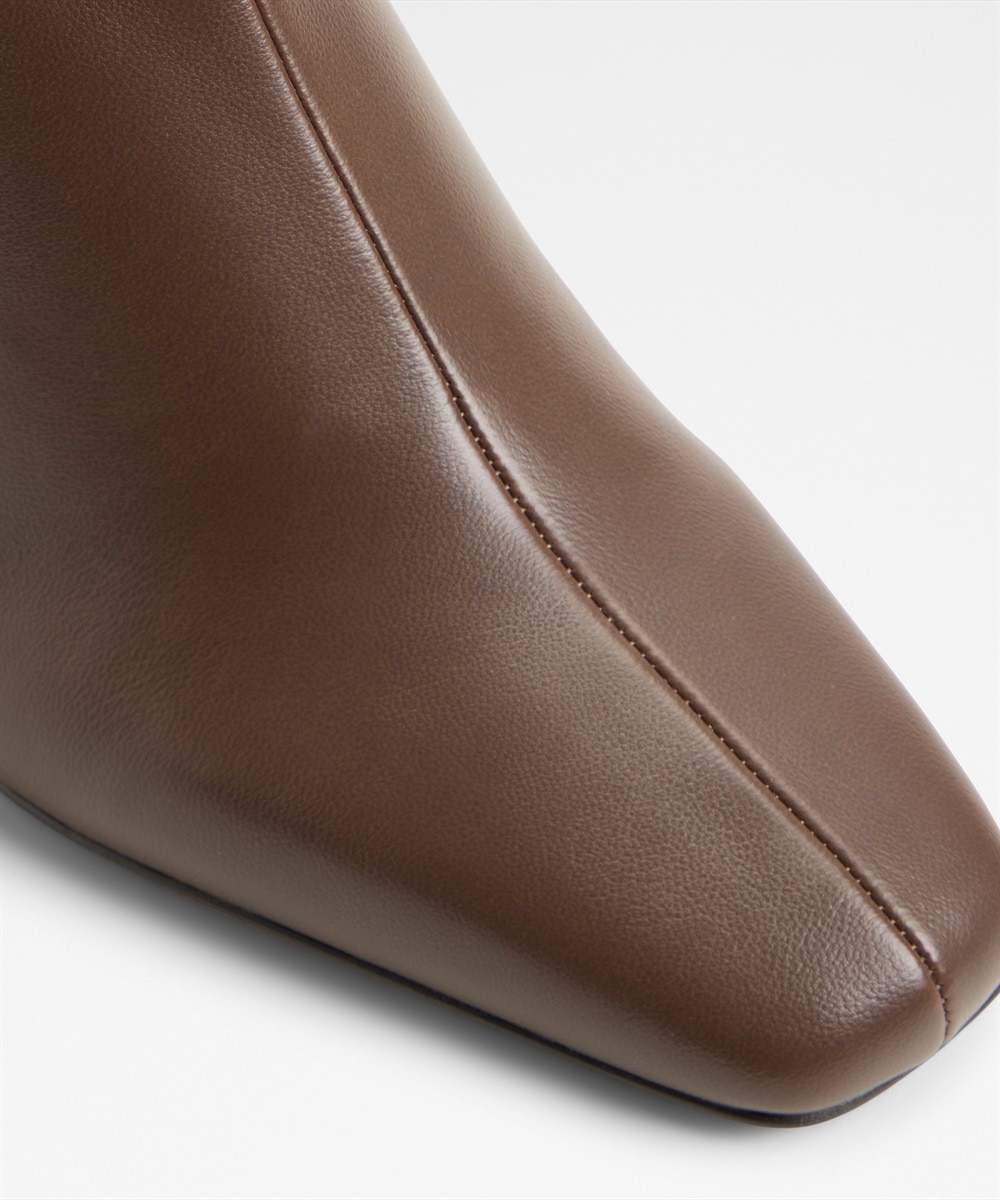 Botines básicos de mujer con punta cuadrada - Aldo - Marrón Marrón-3