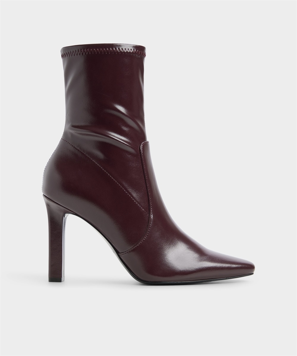 Botines básicos de mujer con punta redonda - Aldo - Burdeos Burdeos-1