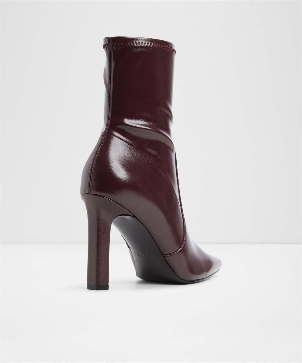 Botines básicos de mujer con punta redonda - Aldo - Burdeos Burdeos-2