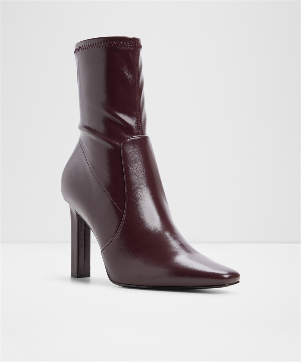 Botines básicos de mujer con punta redonda - Aldo - Burdeos Burdeos-3
