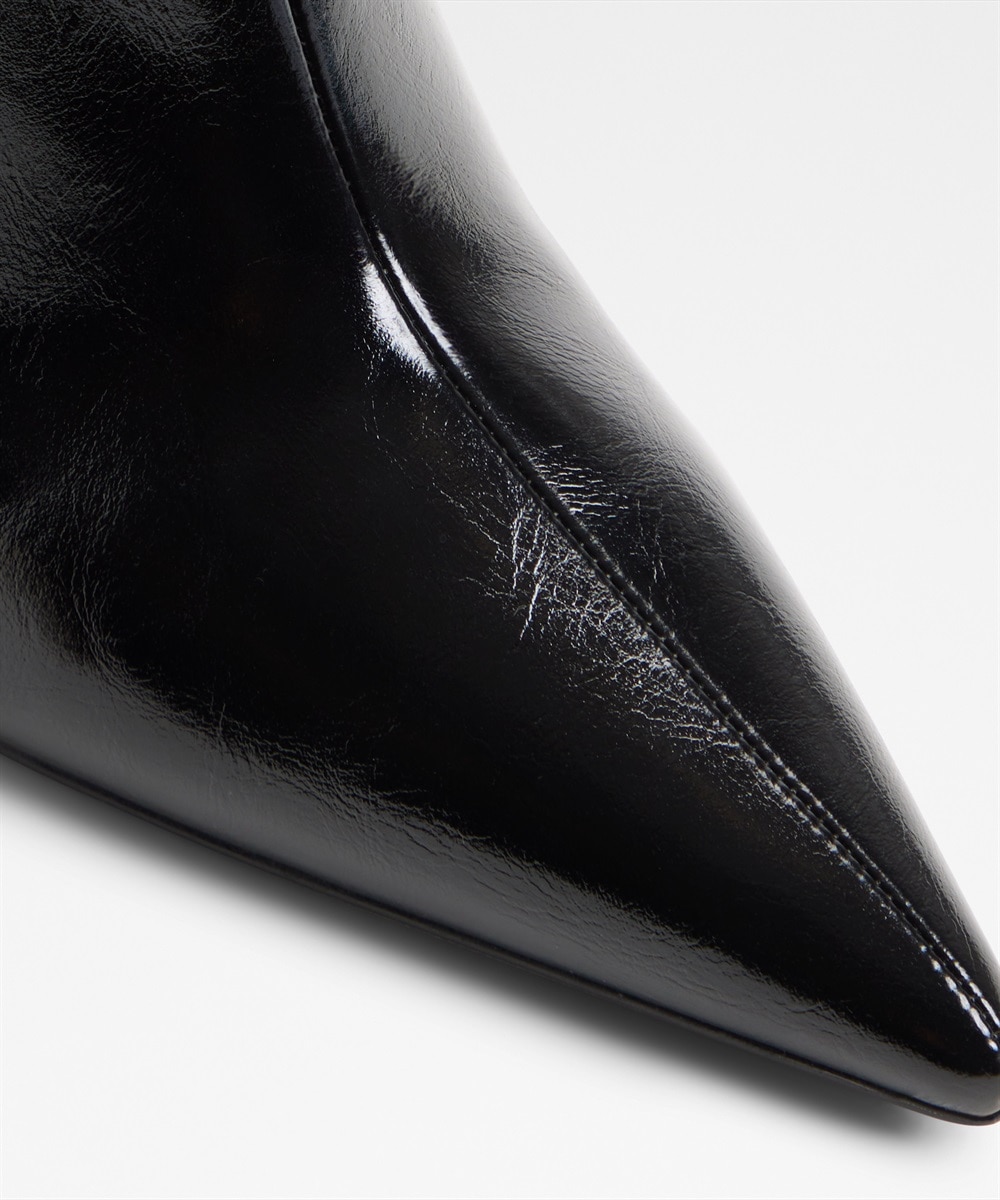 Botines básicos de mujer con punta afilada - Aldo - Negro Negro-3