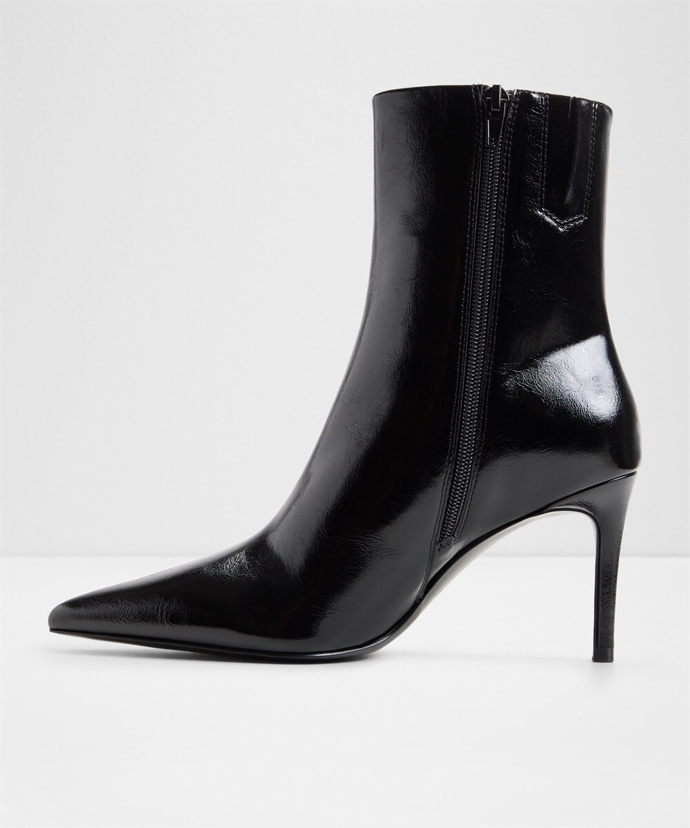 Botines básicos de mujer con punta afilada - Aldo - Negro Negro-4