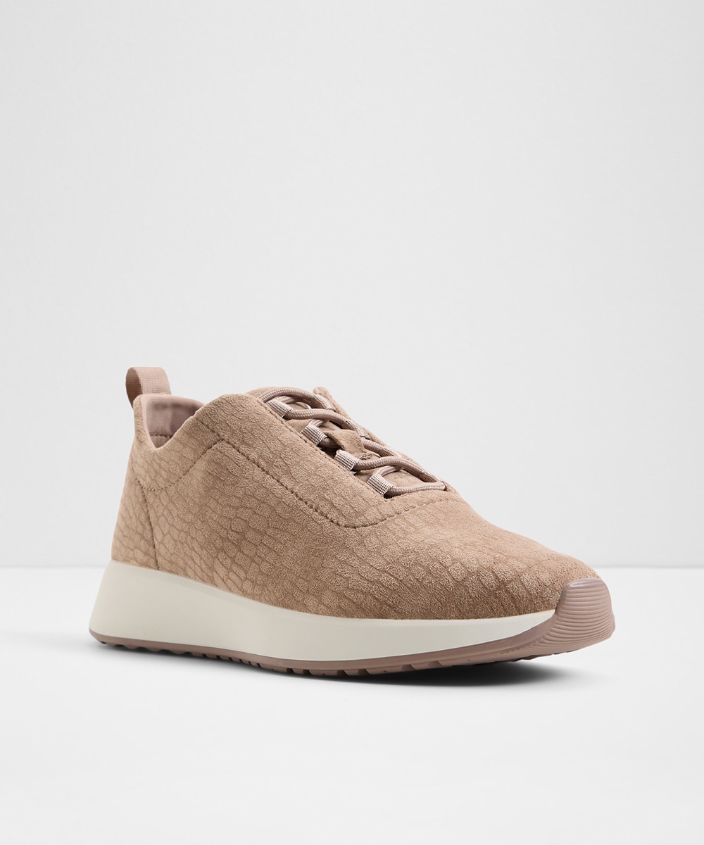 Zapatillas deportivas de mujer con punta redonda - Aldo - Beige Beige-5