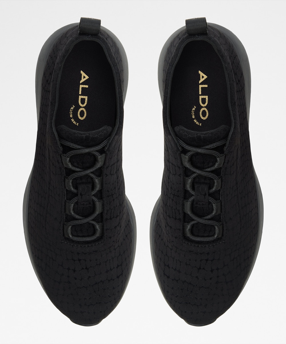 Zapatillas deportivas de mujer con punta redonda - Aldo - Negro Negro-3