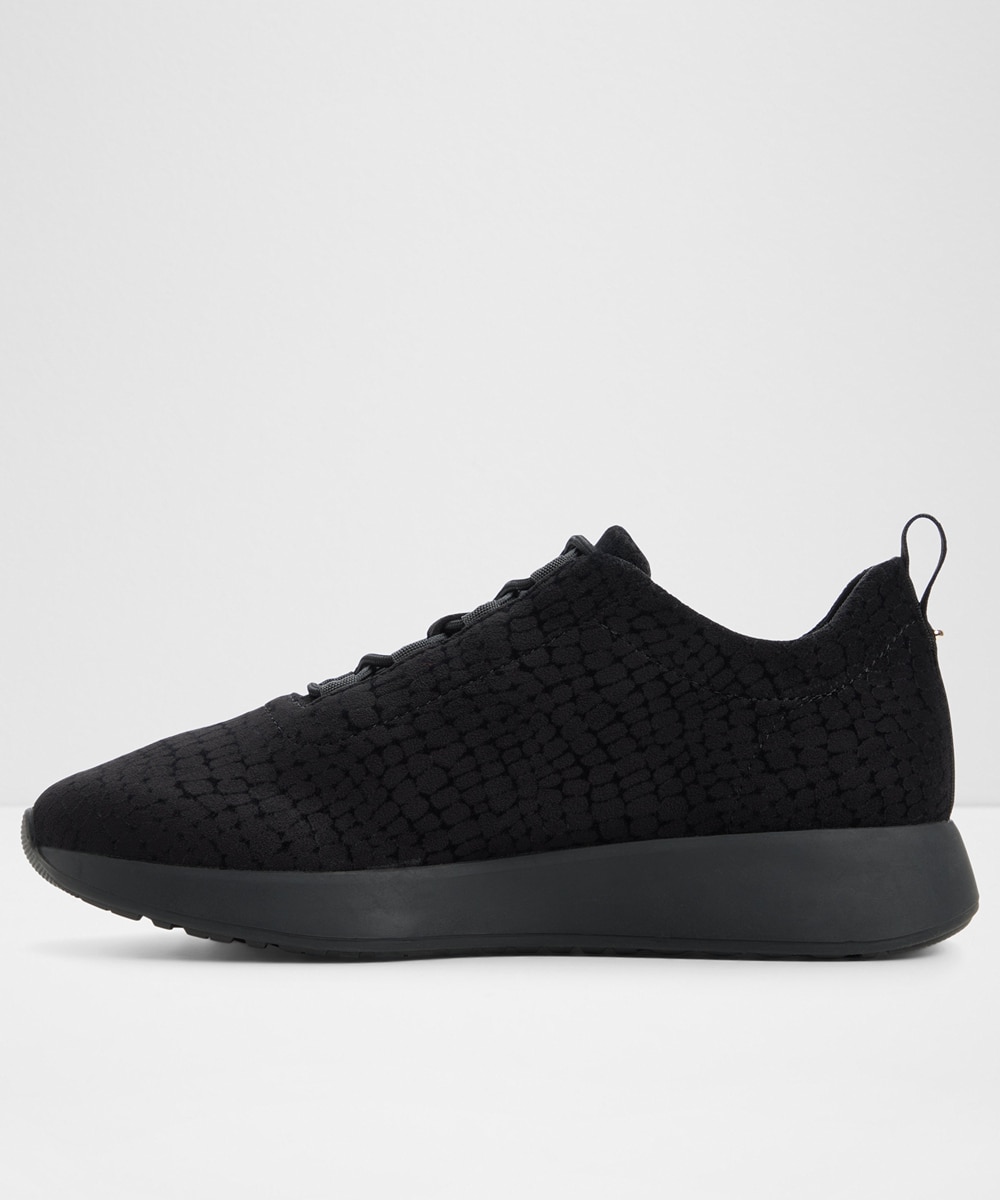 Zapatillas deportivas de mujer con punta redonda - Aldo - Negro Negro-4