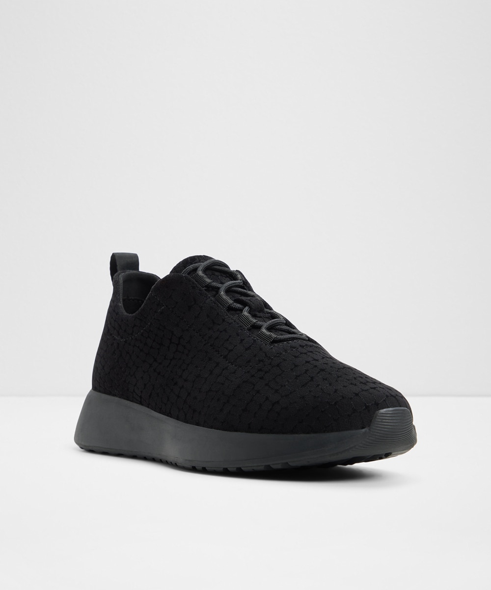 Zapatillas deportivas de mujer con punta redonda - Aldo - Negro Negro-5