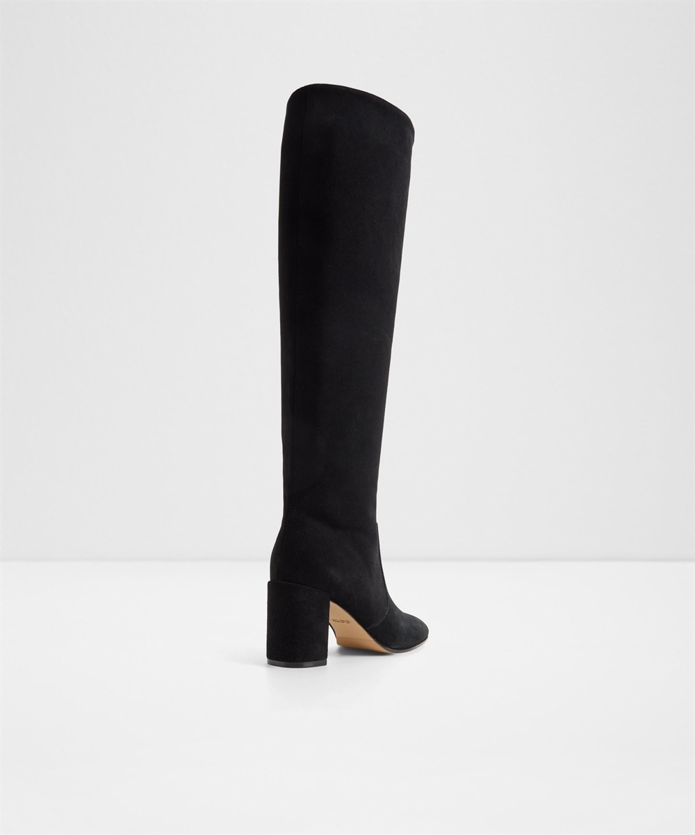Botas básicas de mujer con punta cuadrada - Aldo - Negro Negro-2