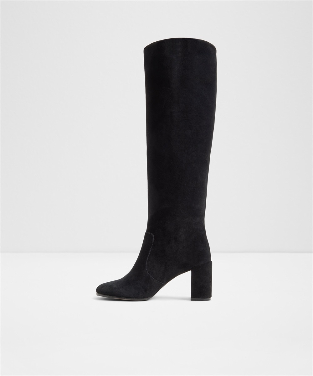 Botas básicas de mujer con punta cuadrada - Aldo - Negro Negro-3