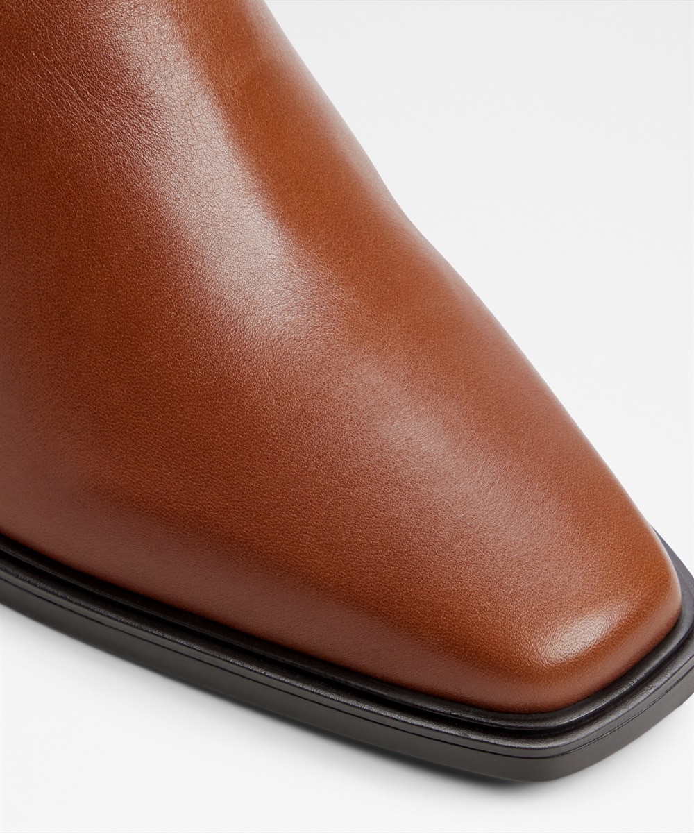 Botines básicos de mujer con punta cuadrada - Aldo - Camel Camel-3
