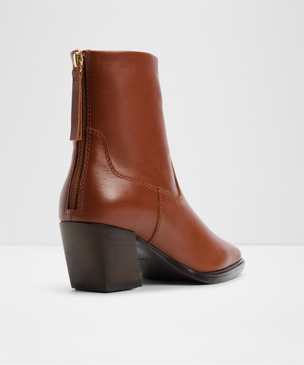 Botines básicos de mujer con punta cuadrada - Aldo - Camel Camel-2