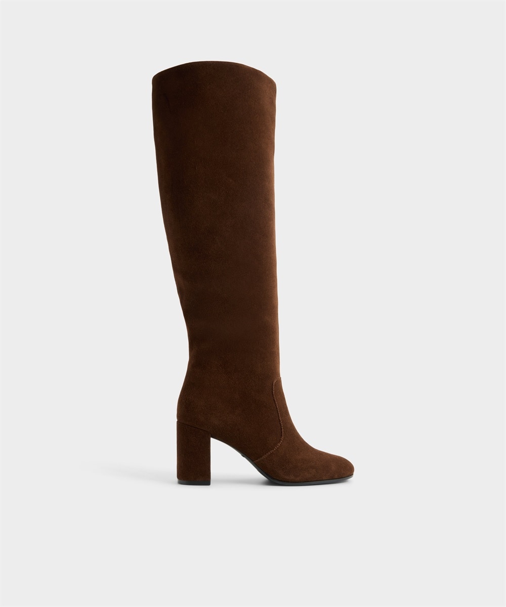 Botas básicas de mujer con punta cuadrada - Aldo - Marrón Marrón-1