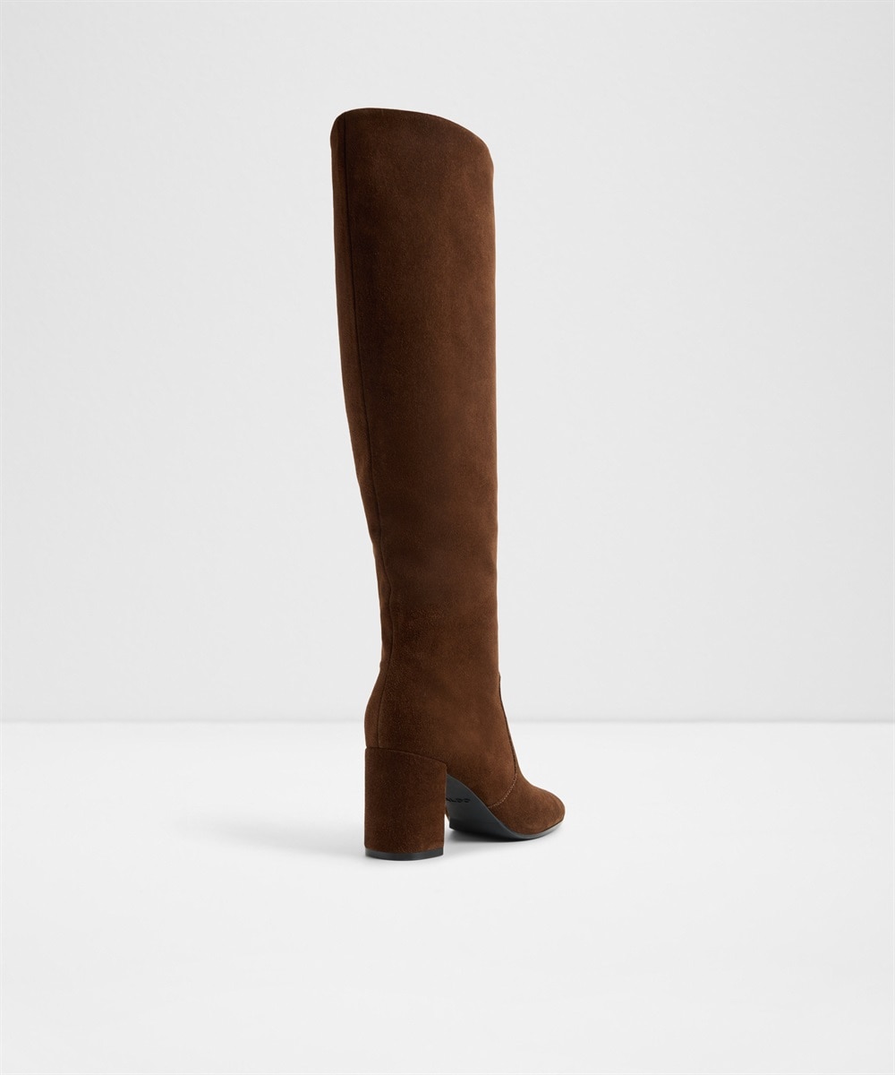 Botas básicas de mujer con punta cuadrada - Aldo - Marrón Marrón-2