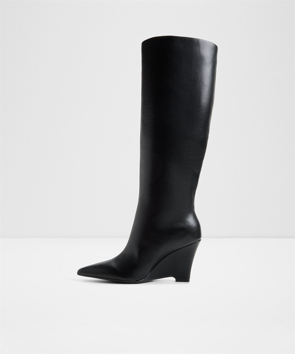 Botas básicas de mujer con punta afilada - Aldo - Negro Negro-3