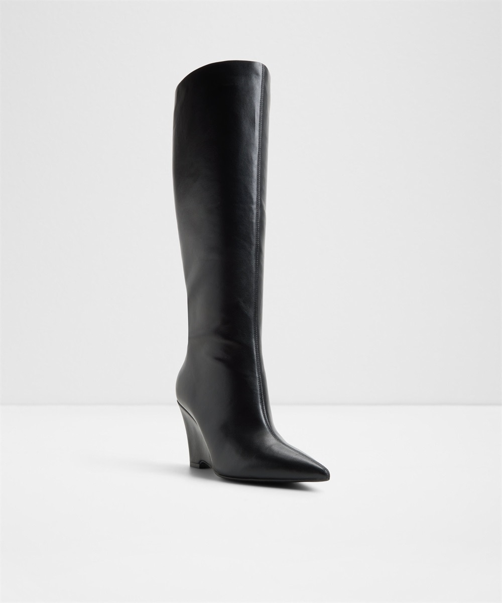Botas básicas de mujer con punta afilada - Aldo - Negro Negro-4
