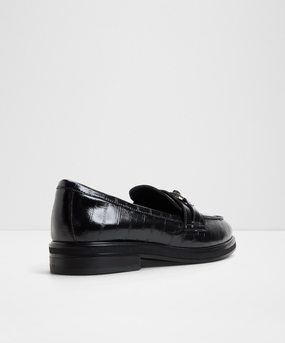 Mocasines planos de mujer con punta redonda - Aldo - Negro Negro-2