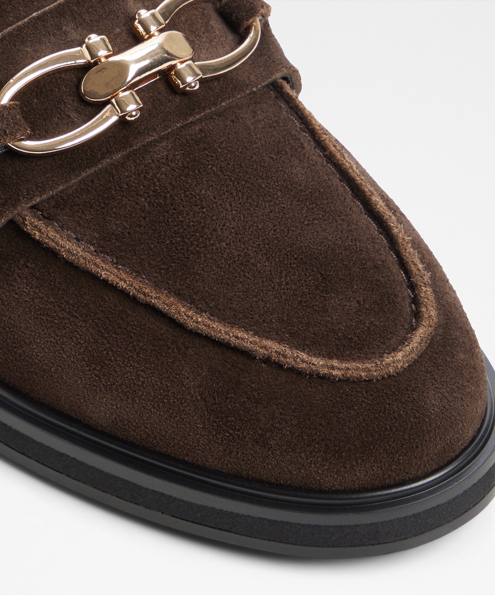 Mocasines planos de mujer con punta redonda - Aldo - Marrón Marrón-6