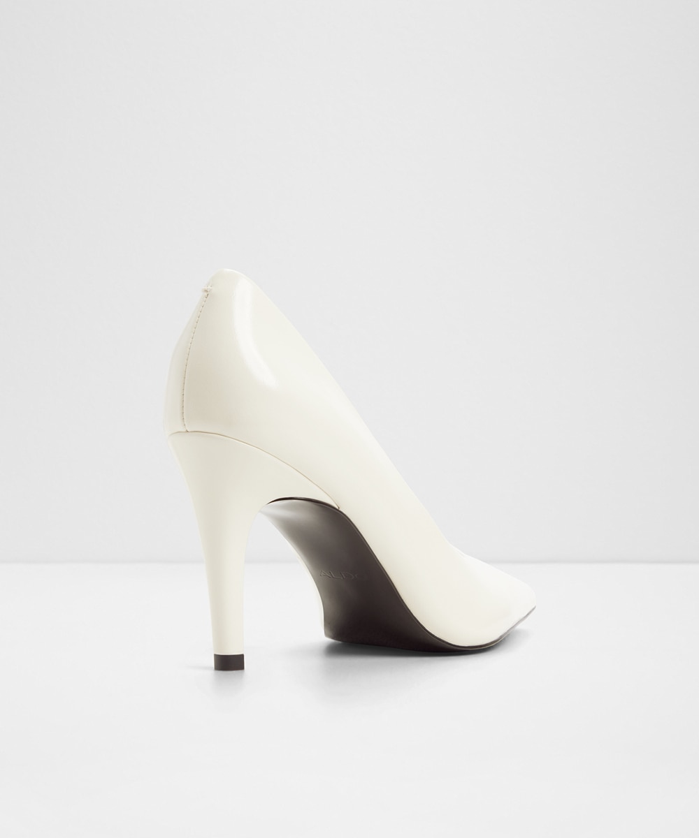 Zapatos de salón de mujer con punta afilada - Aldo - Blanco Blanco-2