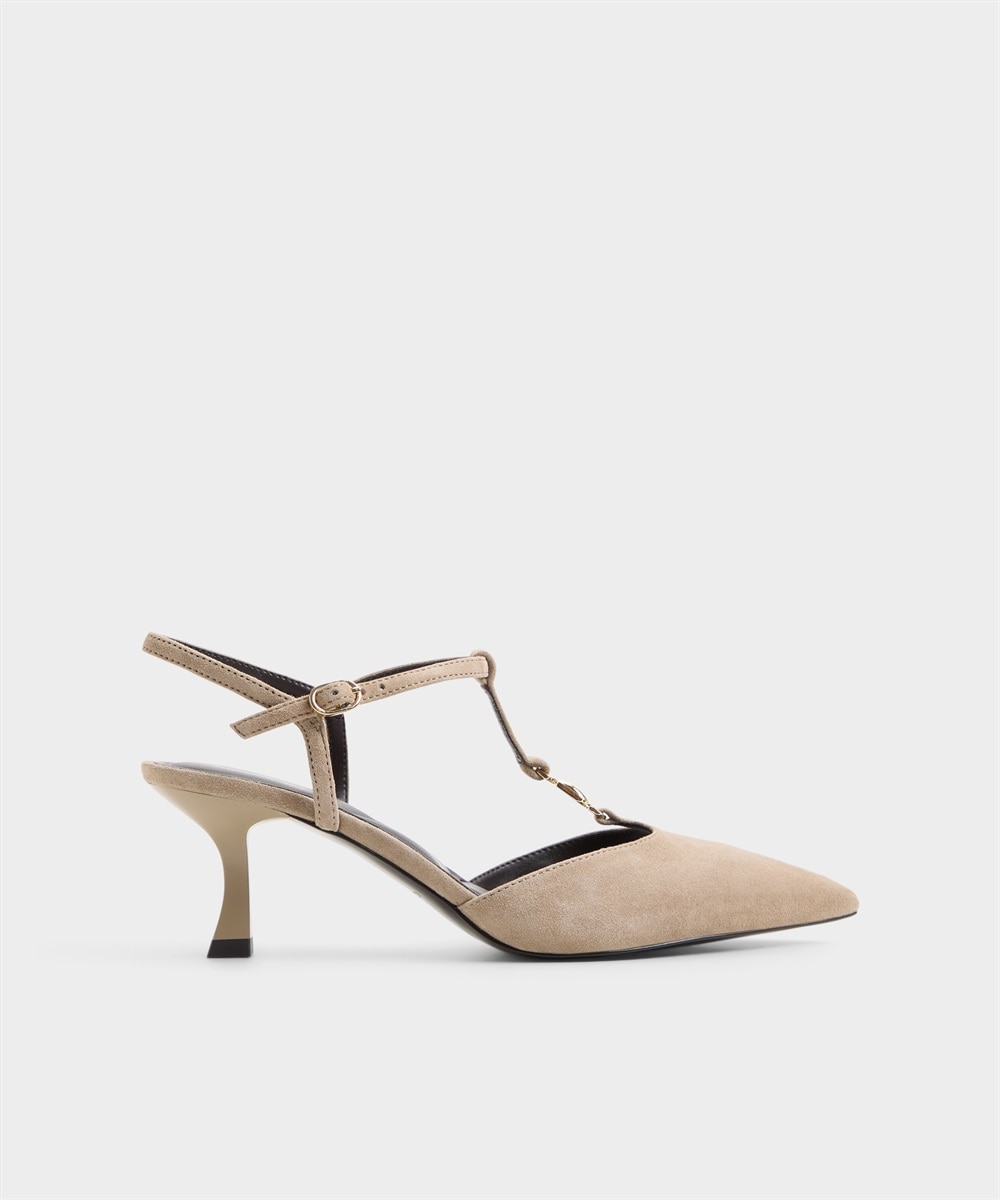 Zapatos de salón de mujer con punta afilada - Aldo - Beige Beige-1