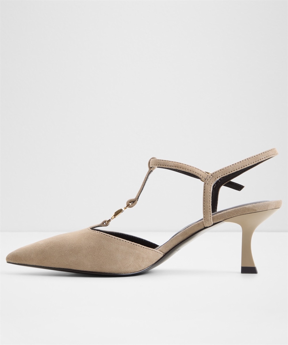 Zapatos de salón de mujer con punta afilada - Aldo - Beige Beige-4