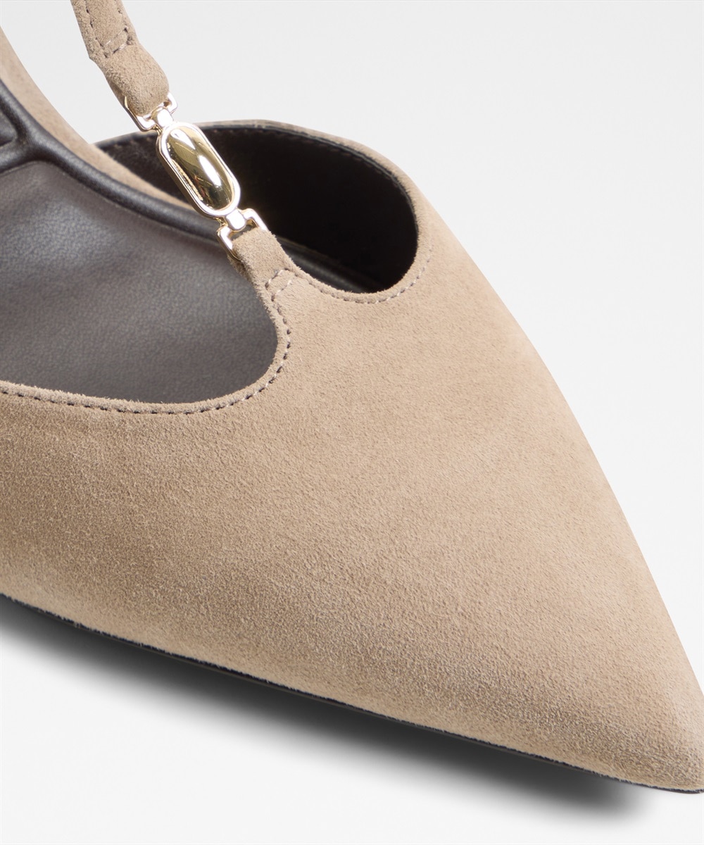 Zapatos de salón de mujer con punta afilada - Aldo - Beige Beige-6