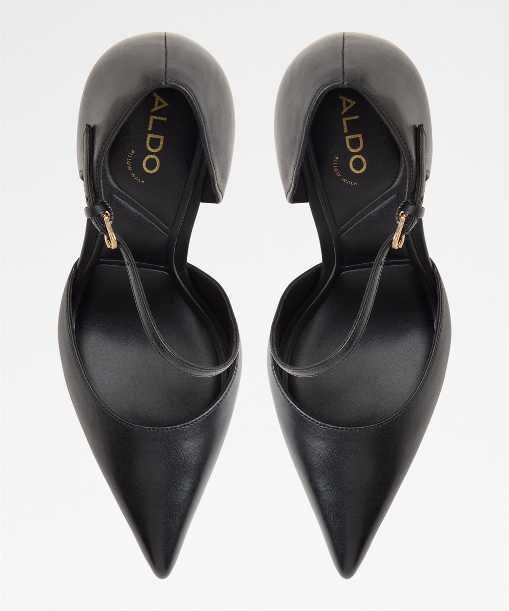 Zapatos de salón de mujer con punta afilada - Aldo - Negro Negro-3