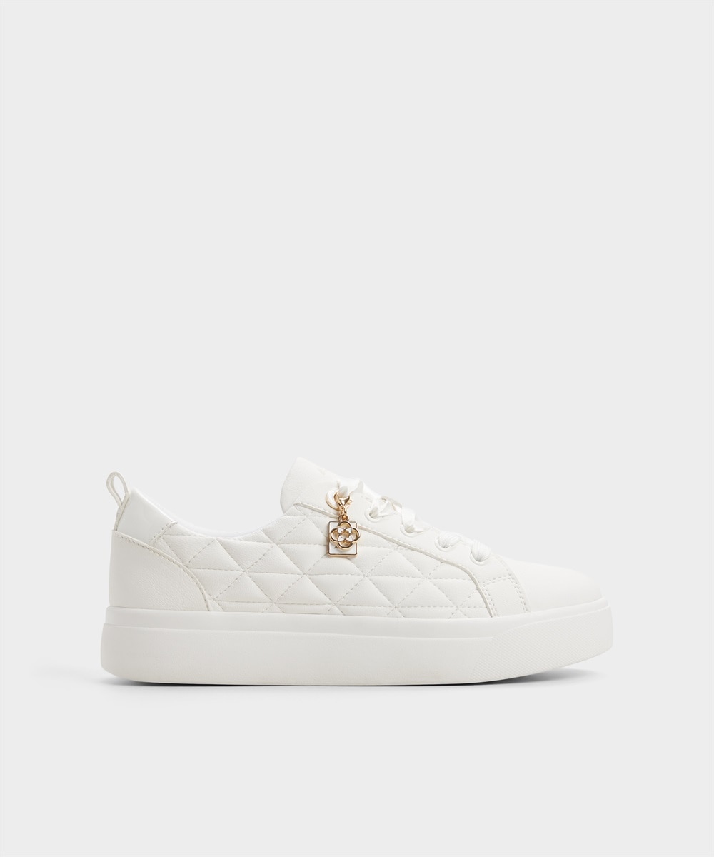 Zapatillas deportivas de mujer con punta redonda - Aldo - Blanco Blanco-1