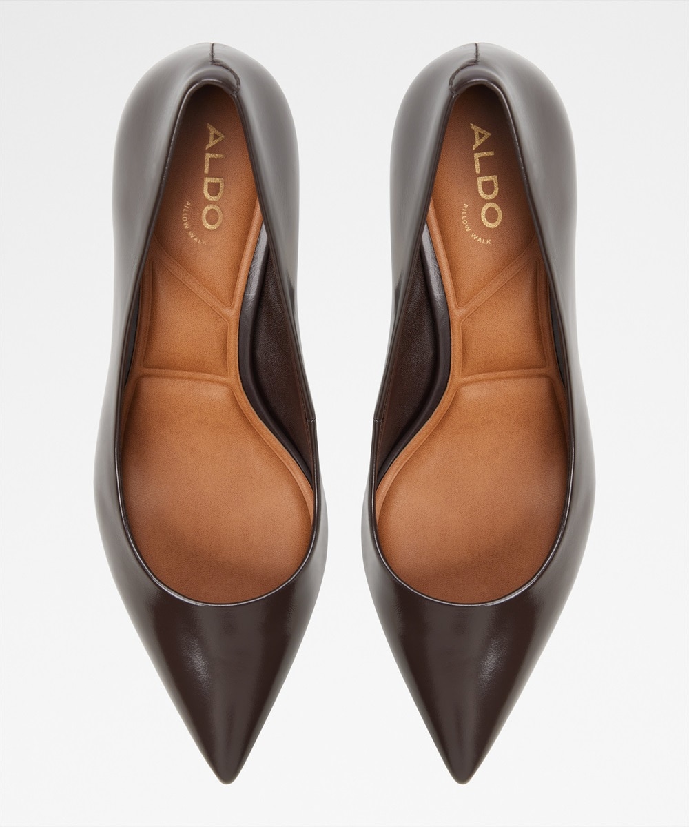 Zapatos de salón de mujer con punta afilada - Aldo - Marrón Marrón-3