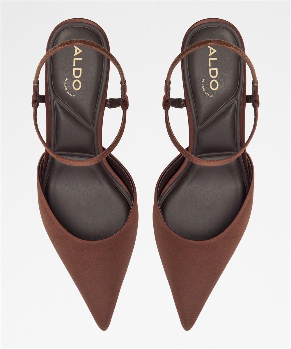 Zapatos de salón de mujer con punta afilada - Aldo - Marrón Marrón-3