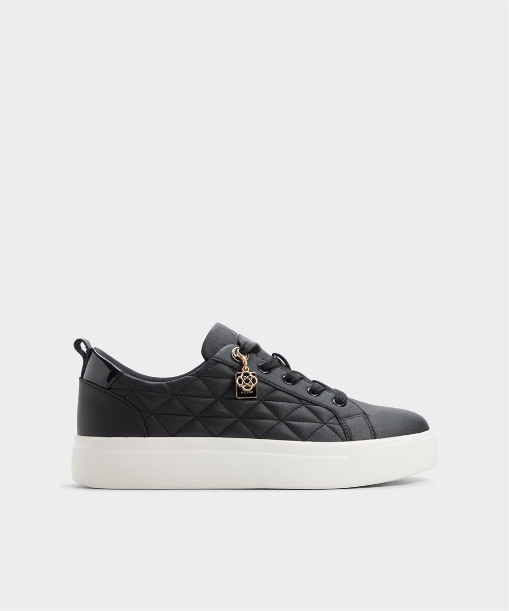 Zapatillas deportivas de mujer con punta redonda - Aldo - Negro Negro-1