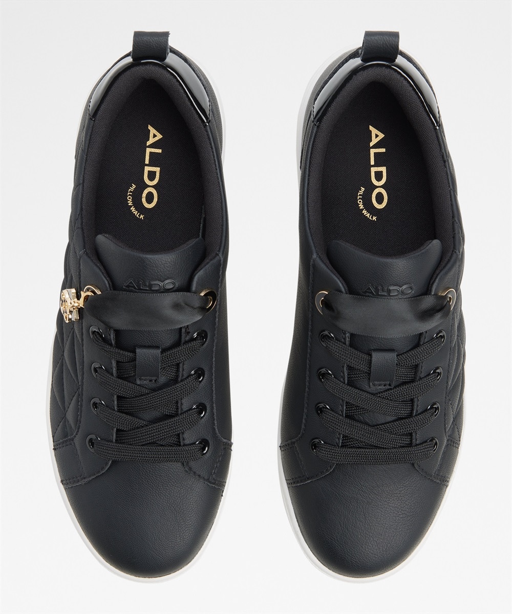 Zapatillas deportivas de mujer con punta redonda - Aldo - Negro Negro-3