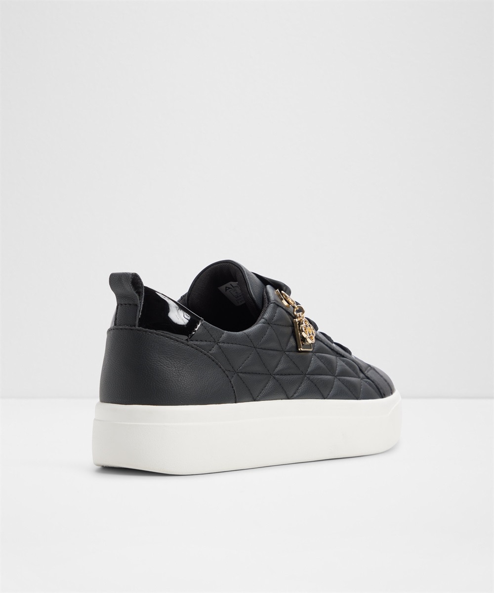 Zapatillas deportivas de mujer con punta redonda - Aldo - Negro Negro-2
