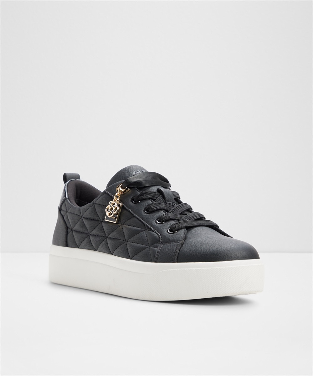 Zapatillas deportivas de mujer con punta redonda - Aldo - Negro Negro-5