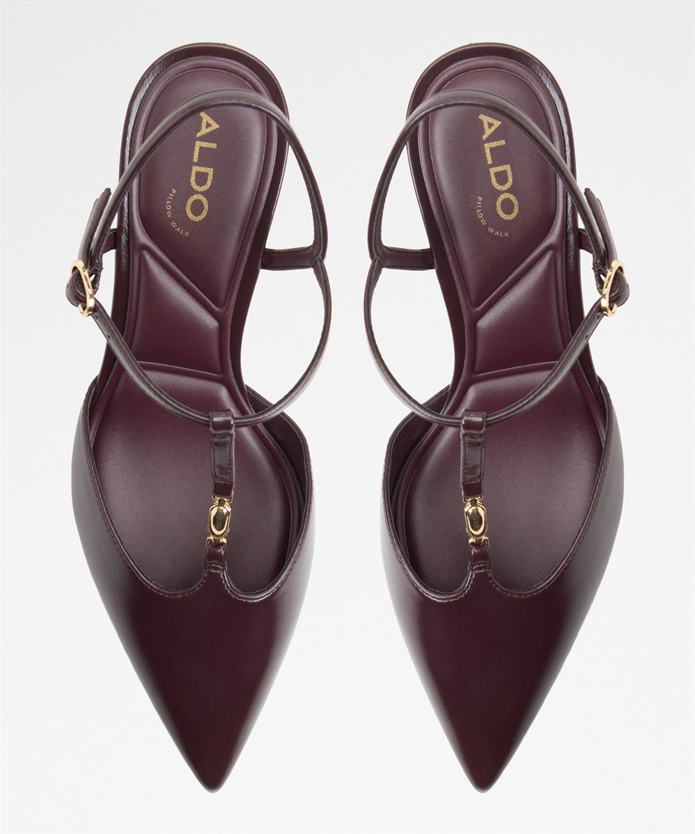 Zapatos de salón de mujer con punta afilada - Aldo - Burdeos Burdeos-3