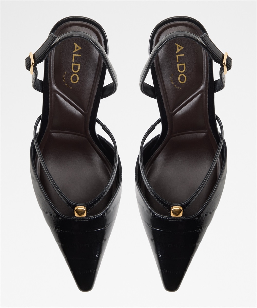 Zapatos de salón de mujer con punta - Aldo - Negro Negro-3