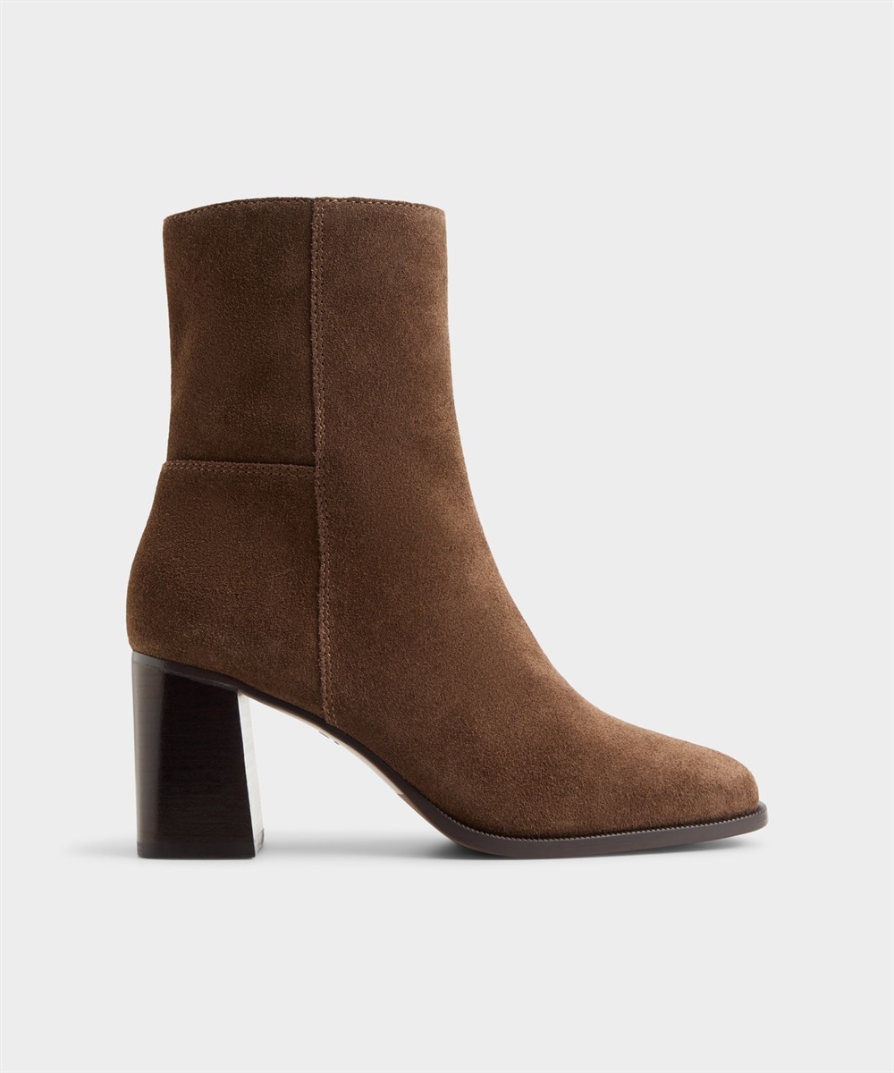 Botines básicos de mujer con punta cuadrada - Aldo - Marrón Marrón-1