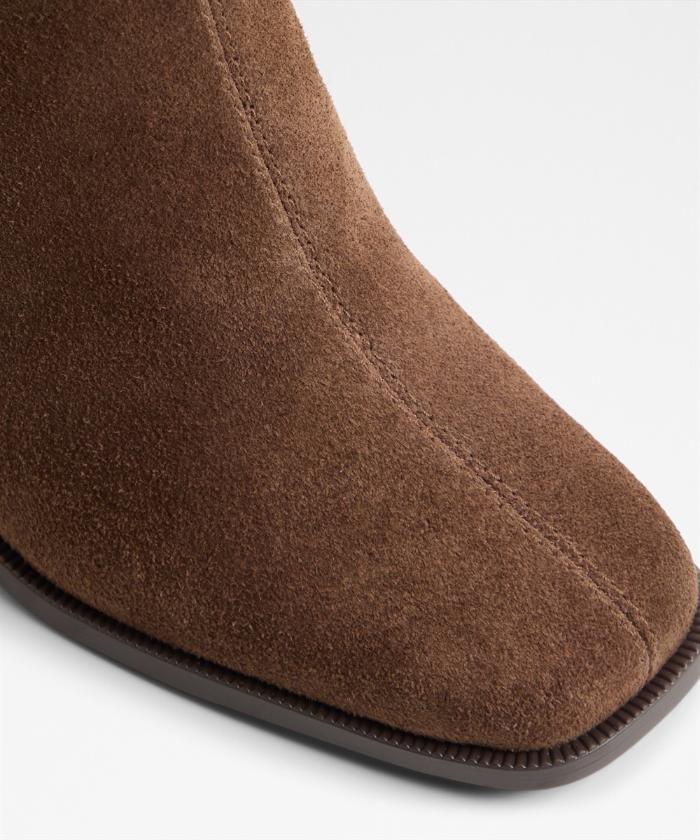 Botines básicos de mujer con punta cuadrada - Aldo - Marrón Marrón-3
