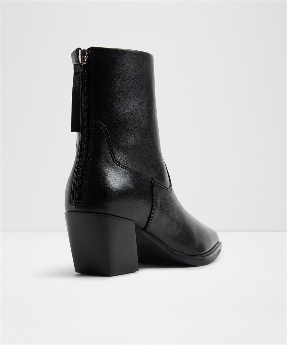 Botines básicos de mujer con punta cuadrada - Aldo - Negro Negro-2