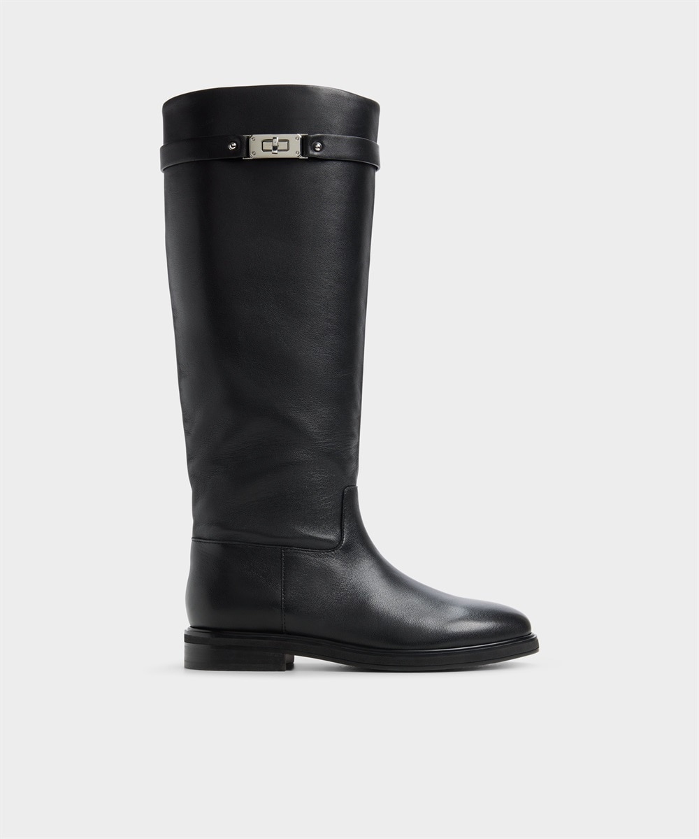 Botas básicas de mujer con punta redonda - Aldo - Negro Negro-1