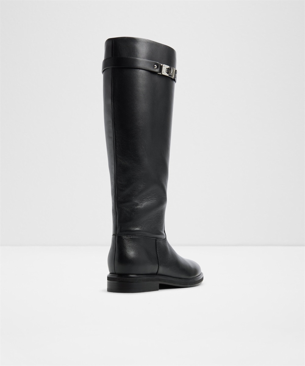 Botas básicas de mujer con punta redonda - Aldo - Negro Negro-2