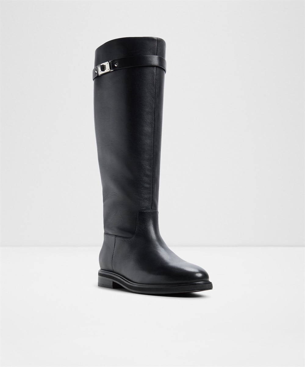 Botas básicas de mujer con punta redonda - Aldo - Negro Negro-3