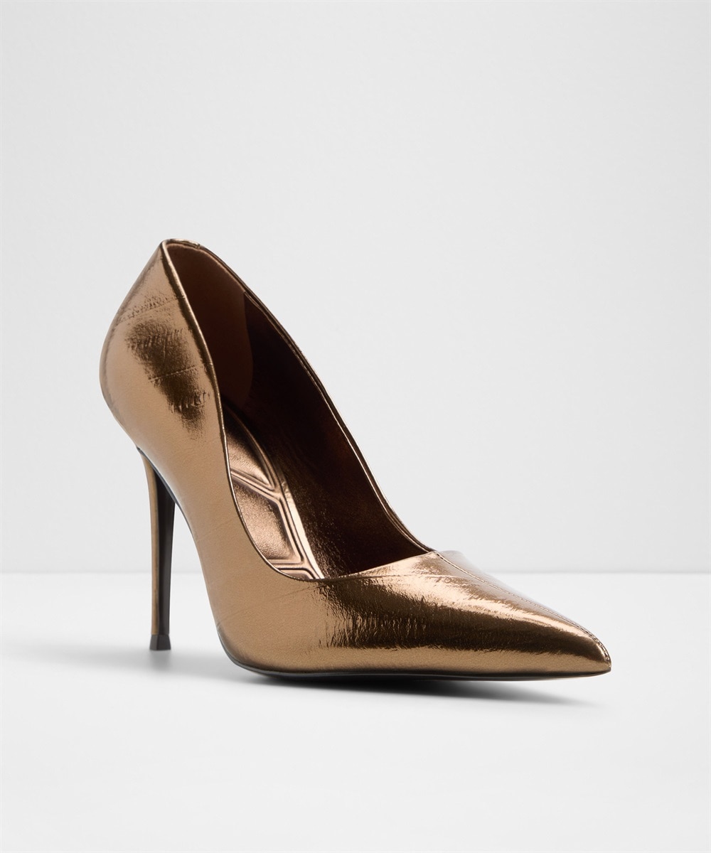 Zapatos de salón de mujer con punta afilada - Aldo - Marrón Marrón-5