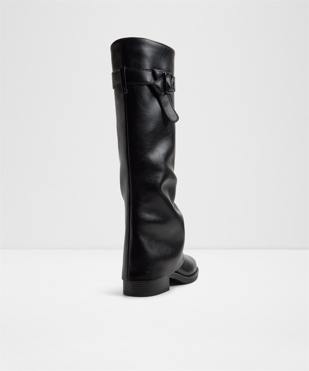 Botas básicas de mujer con punta redonda - Aldo - Negro Negro-2
