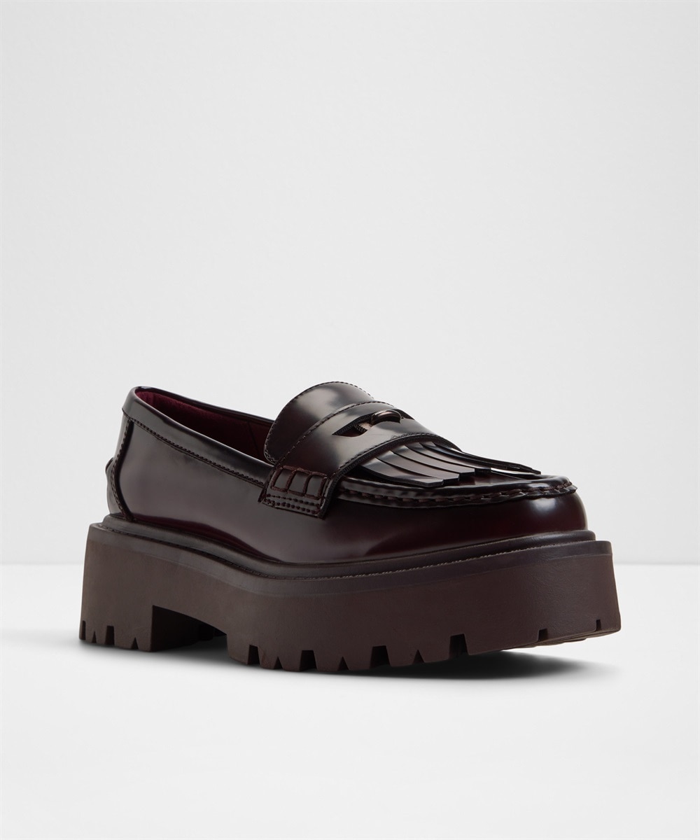 Mocasines planos de mujer con punta redonda - Aldo - Burdeos Burdeos-5