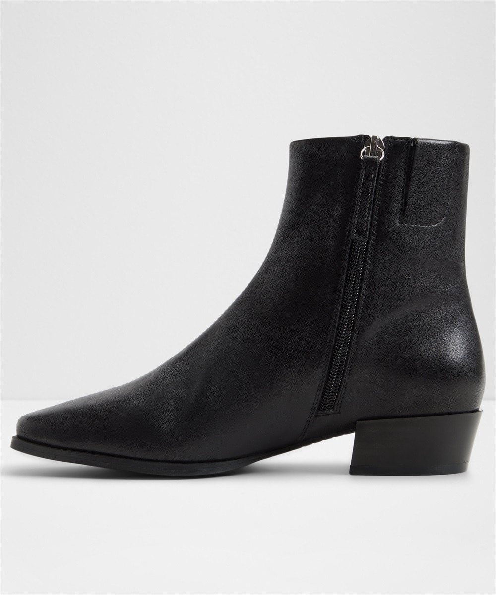 Botines básicos de mujer con punta cuadrada - Aldo - Negro Negro-4